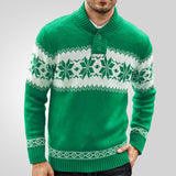 Men's New Pullover Sweater Autumn And Winter Long Sleeved