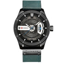 Man Casual Leather Wrist Watch Relogio Masculino