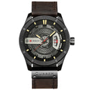 Man Casual Leather Wrist Watch Relogio Masculino